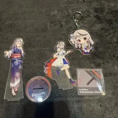 沙花叉クロヱ　公式アクリルスタンド　２種 アクリルキーホルダー１種
