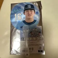 隅田知一郎 ライオンズシークレットみにうちわキーホルダー