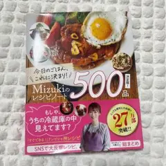 今日のごはん、これに決まり!Mizukiのレシピノート決定版!500品