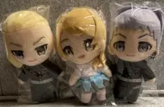 東京リベンジャーズ　ぬいぐるみマスコット　全3種
