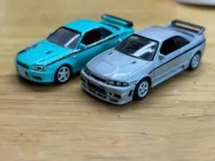 NISMO 33 34 GTR ミニカー
