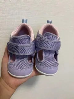 CONVERSE ベビーサンダル パープル