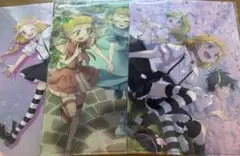 らくだい魔女　クリアファイル　3点セット