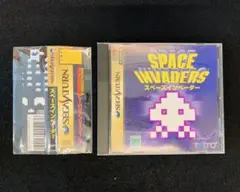 セガサターン　スペースインベーダー　ソフト　帯付き