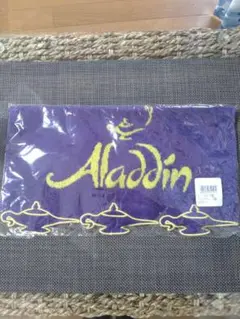 新品未使用 劇団四季 アラジン ウォッシュタオル ALADDIN ディズニー