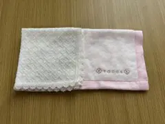 Tocca トッカ　ハンカチセット　(ピンク系・ホワイト)