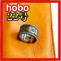 hobo × NAVAJO シルバーリング 22号 レザーポーチ付き