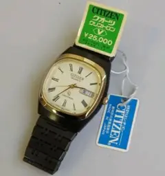 【稼働・未使用品】1978年製 シチズン CRYSTRON デッド・ストック