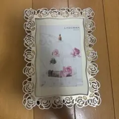 LADONNA 花模様 フォトフレーム　8/6以降処分