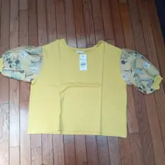 earth music&ecology イエロートップス Fサイズ