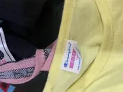 Champion イエロー Tシャツ GIRL 160