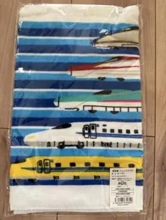新幹線デザインタオル 約34cm x 80cm