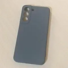 su894 Galaxy S22 スマホケース シリコン グレー マット 耐衝撃