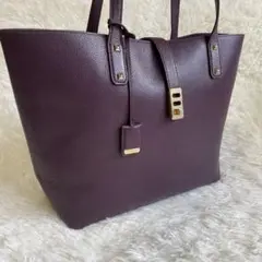 MICHAEL KORS マイケルコース トートバッグ レザー パープル