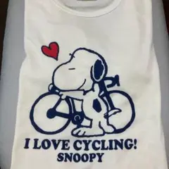 スヌーピー 自転車 Tシャツ サイズ1(S)