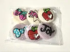 くるみボタン　ハンドメイド