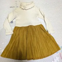 BREEZE タートルネックワンピース　90cm