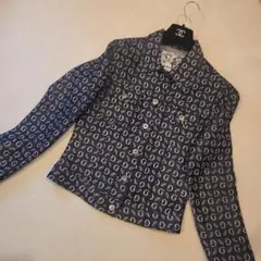 GUESS 総ロゴ Gジャン デニム