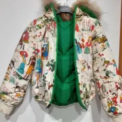 大きいサイズ　ツモリチサト リバーシブル　シルク　ダウンコート ツモリチサト リバーシブルダウンコート シルク お値下げしました！