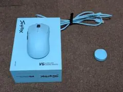 Scythe V6 Wireless Gaming Mouse 水色 本体