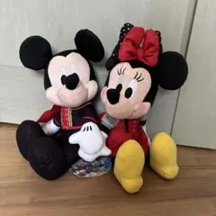 ミッキー&ミニー　推しといっしょ！　ペアぬいぐるみ