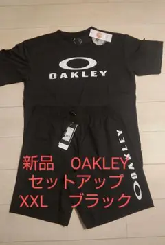 新品　OAKLEY　オークリ半袖ハーフパンツセットアップXXLサイズ