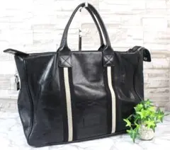 ♡BALLY バリー ブリーフケースブラック ビジネスバッグ トート メンズ