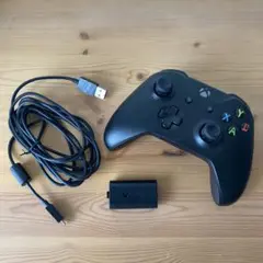 Xbox One コントローラー 本体 + 充電池 + USBケーブル