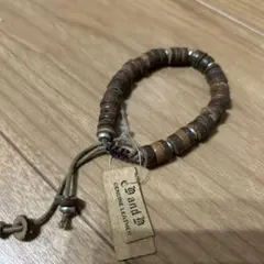 ユミトルインポート D &D ハンドメイドブレスレット　D355BE