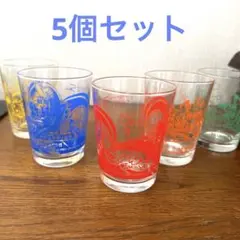 ポケモン グラス 5個セット 劇場版 HITACHI コラボ ノベルティ