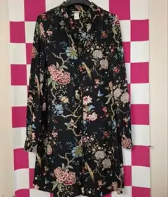 GP & J BAKER x H&M チュニック総柄 和柄調　日本サイズのM相当