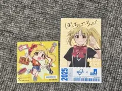 ぼっち・ざ・ろっく！×シーブリーズコラボ ステッカー1弾 2弾 虹夏セット