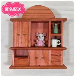 木製ミニチュアキャビネット　棚