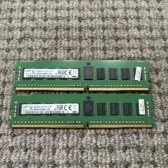 Samsung 16GB(8GB×2枚) DDR4 2133MHz メモリ ④