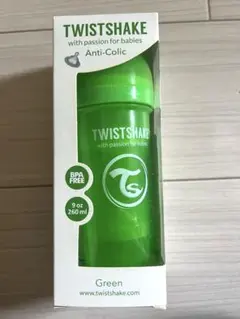 TWISTSHAKE グリーン 哺乳瓶 260ml BPAフリー