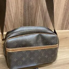 LOUIS VUITTON モノグラム ショルダーバッグ リポーターPM 鞄
