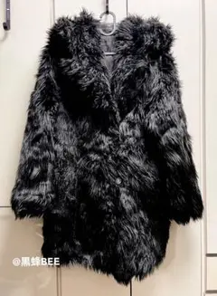 Spirithoods(スピリットフーズ) BLACK WOLFファーコート