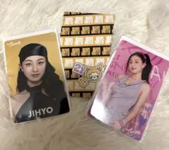 TWICEジヒョ　オフラインくじ　参加賞トレカセット