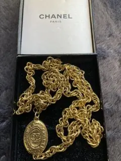 CHANELロングネックレス