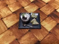 ミニチュアスイーツ 和スイーツセット② 抹茶パフェとスコーンとパウンドケーキ