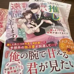 推し婚～御曹司さま、推しと恋は似て非なるものなのですが～(仮)