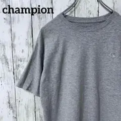N-1639 Champion アメリカ古着 ロゴ刺繍 Tシャツ 半袖 L