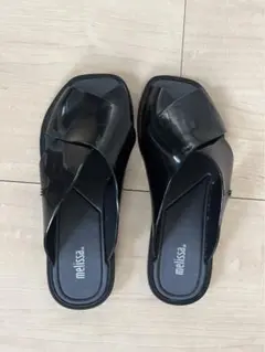 melissa ブラック ビーチサンダル