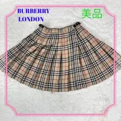 美品✨BURBERRY LONDON130A巻きスカート ノバチェック✨