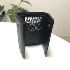 キーケース　ブラック　黒　メンズ　レディース