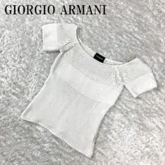 GIORGIO ARMANI ジョルジオアルマーニ ニットトップス B7580