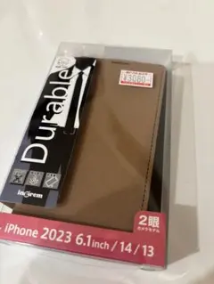 ingrem 手帳型ケース iPhone 2023 6.1インチ