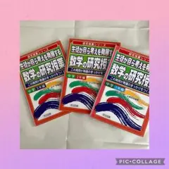 数学の研究授業 研究探求シリーズ 中学　3冊セット