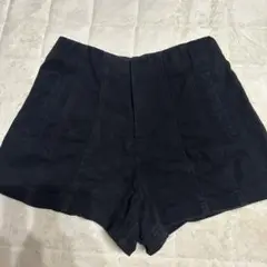ZARA 黒 ショートパンツ M