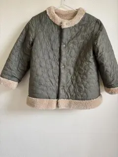 UNIQLO ユニクロ リバーシブル　ファー　キルティングコート　100cm